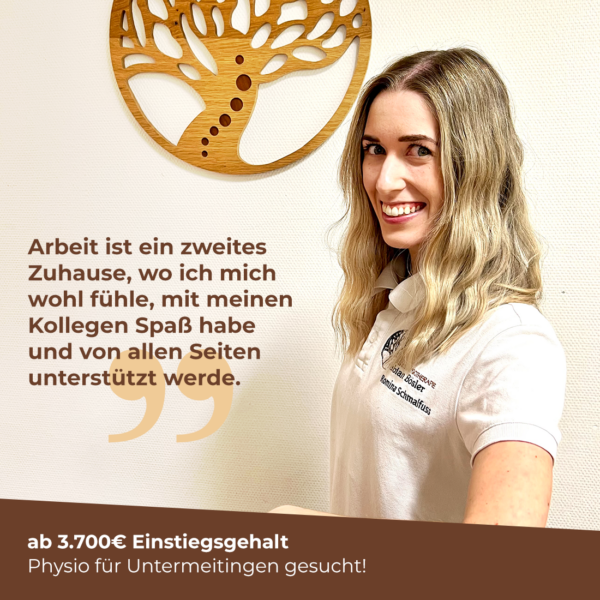 Karriere - Stellenanzeige - Physio Untermeitingen Lechfeld